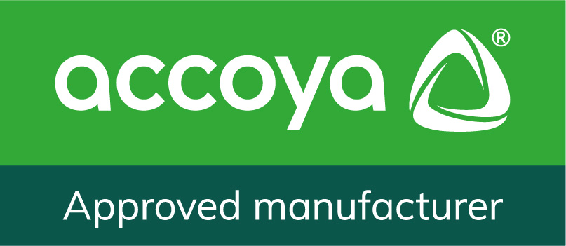 Accoya Affiliate Mark. Approved manufacturer