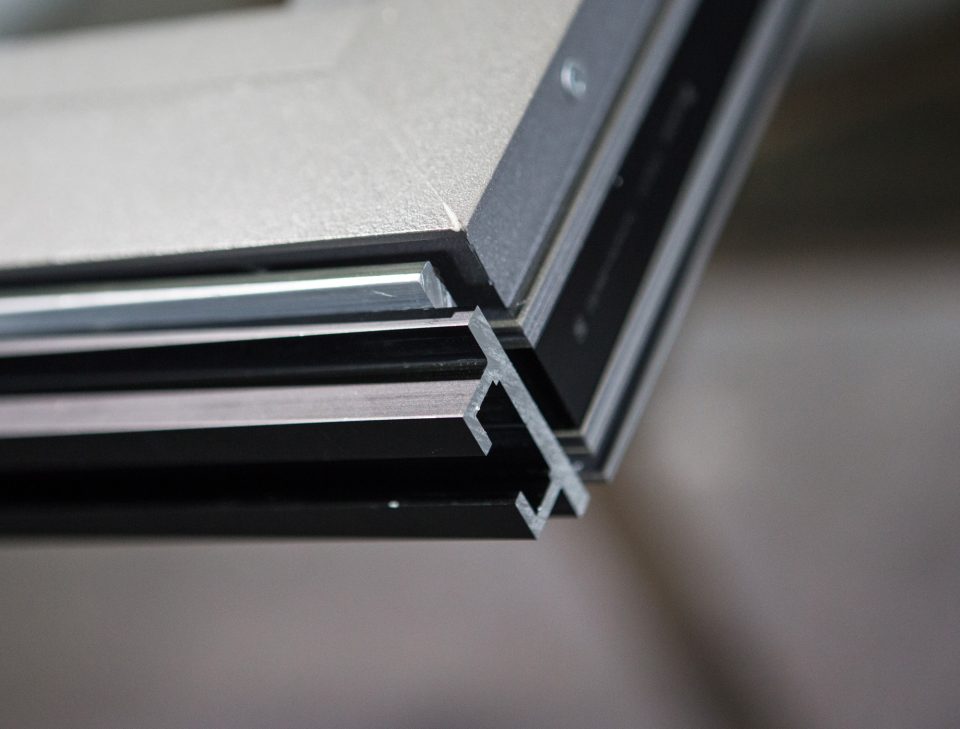 Aluminium Door Frame Cross Section