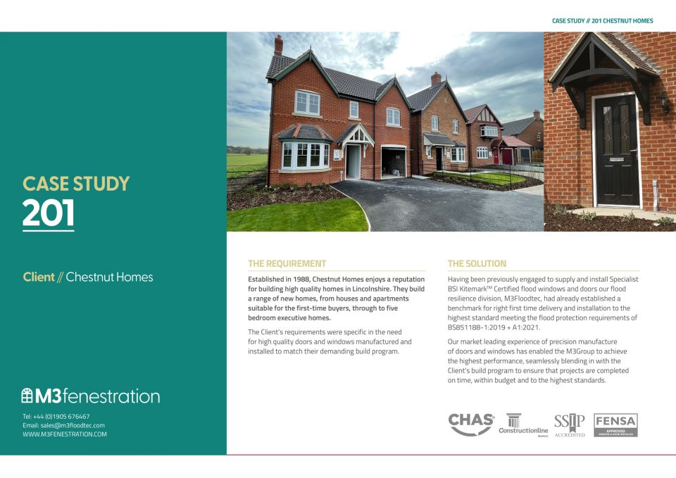 Case Study 201   Chestnut Homes